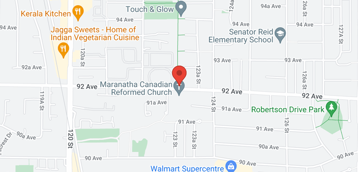 map of 12305 92 AVENUE